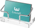 Business Card Holder for Desk, Modern Card Organizers and Office Desk Accessories for Men and Women (Silver)...