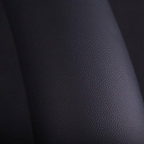 Rehomy D Shaped Breathable Leather Anti-Slip Car Steering Wheel Cover Flat Bottom 14.5-15.25 Universal Fit...