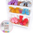 E-TING 1 Doll Shoes Rack Shoes Shelf Cupboard Accessory with 20 Pairs Doll Shoes High Heel Shoes Boots Sandals Set for 11.5 inch Girl Doll Playset...
