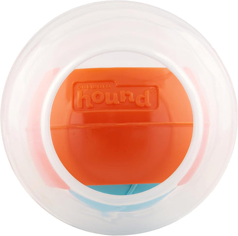 Outward Hound Nina Ottosson Topsy Treat Ball Dog Puzzle Interactive Treat Puzzle Dog Enrichment Dog Toy, Level 1 Beginner, Orange...