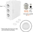 LeMotech ABS Plastic Dustproof Waterproof IP65 Junction Box Universal Electrical Project Enclosure White 7.9 x 7.9 x 3.1 inch (200 x 200 x 80 mm)...