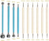 10Pcs Dotting Tools, Ball End Dot Art Tools for Rock Painting, Pottery Clay Modeling Embossing Art Mandala...