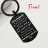 Resdink Grandson Gifts from Grandma - I Love My Grandson Keychain Grandkid Black for Birthday Graduation Fathers Day...