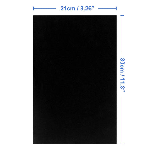 15PCS Self Adhesive Felt Fabric, Black Soft Velvet Drawer Liner, DIY Velvet Fabric for Art & Crafts, Jewelry Drawer Craft Fabric and Craft Making?...