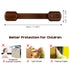 Viaky 8 Pack Brown Cabinet Locks Baby Proofing Child Safety Cabinet Locks Adjustable Straps Baby Proof Latches for Drawers Oven Refrigerator Toile...