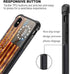TnXee Case Compatible with iPhone Xs Case, Betsy Ross 13 Star Wooden American Flag with 1776 Case for iPhone X Cases for Man Women Gifts Pattern D...