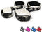 WYOX Figure 8 Weight Lifting Straps for Weightlifting Heavy Duty Deadlifting Workout Straps | Wrist Wraps Gym Equipment Gear Men Women PAIR (Camo)...