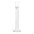 EISCO Graduated Cylinder, 250ml - Class B Tolerance ±2.00ml Hexagonal Base Blue Graduations Borosilicate 3.3 Glass- Eisco Labs...