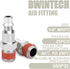 25PCS 1/4" Male NPT Industrial Air Plug 300PSI, Pneumatic Plugs Quick Connect Air Fitting...