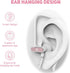 USB C Headphones with Microphone Wired USB C Earphones for Sports and Running Type C Earbuds Hooks Volume Control, Compatible with iPhone 15, Sams...