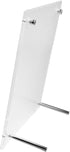 Frameless Tabletop Photo Frames Free Standing Clear Acrylic Desktop Picture Frame (5x7)...
