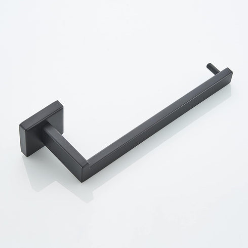 JunSun Square Towel Holder Stainless Steel Contemporary Towel Ring Hand Towel Holder Bathroom Hardware Modern Design Bathroom Towel Ring Towel Bar...
