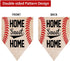 Home Sweet Home Baseball Garden Flag Vertical Double Sided Outdoor Yard Outdoor Decoration 12.5 x 18 Inch...