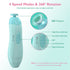 Baby Electric Nail Trimmer with LED Light 10 Grinding Heads Safe Electric Baby Nail File Whisper Baby Nail Polish Grooming Kit for Newborn Toddler...