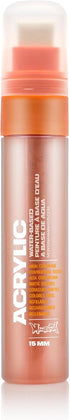Montana Cans Acrylic Paint Marker, 15mm, Standard Nib, Shock Orange (045397)...