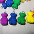 Palksky 20 Cavity Large Gummy Bear Mold/Big Bear Crayon Mold for Brownie Muffin Chocolate Ganache Jelly Pralines Caramels Candy Soap Bar Bath Bomb...