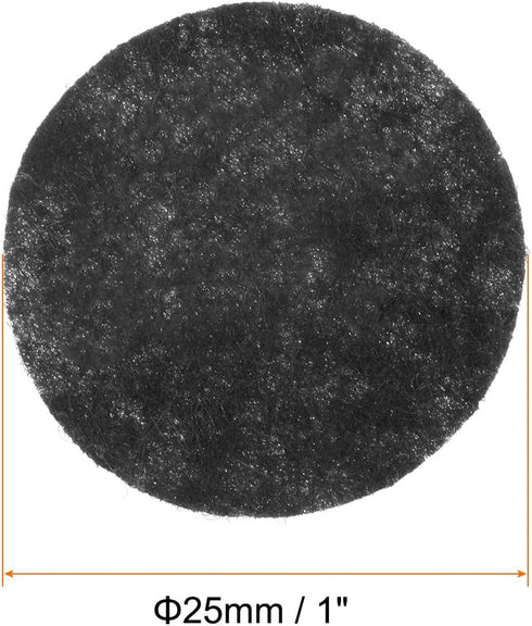 300pcs Round Felt Circles, 25mm 1" Pre Cut Felt Craft Pads Non-Woven Mini Felt Fabric Circles for DIY Sewing Handcraft Cut Projects Craft Finishin...