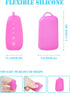 5 Packs Toothbrush Covers, Silicone Toothbrush Covers Caps for for Electric Toothbrush Replacement Head & Manual Toothbrush, Toothbrush Travel Ess...