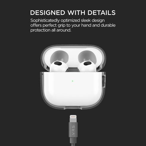 VRS Design Modern Airpods 3rd Generation Case for AirPods 3, Neat and Durable Case Compatible for AirPods 3 (2021), Sand Stone...