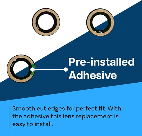 MMOBIEL Back Rear Camera Glass Lens Replacement Compatible with Samsung Galaxy Z Fold5 – Pre-Installed Adhesive, Tweezer and Cloth...