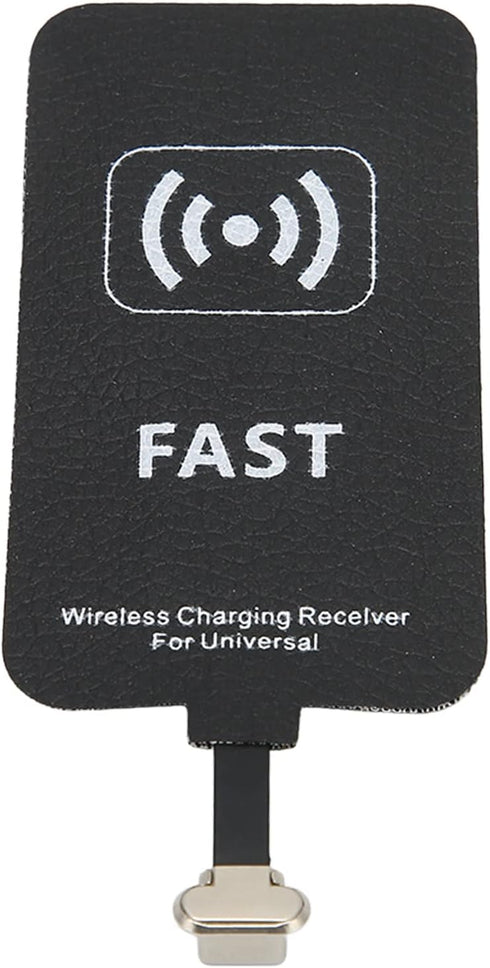 Qi Wireless Charger Receiver USB C 10W Quick Charging Receiver, Type C Wireless Receiver for Type C Android Mobile Phones...