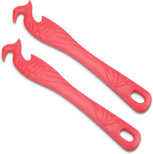 Oven Rack Push Pull Tool 2-Pack oven rack puller push pull stick tool(11 Inch), oven rack pullers with longer handle suitable for oven, toaster ov...