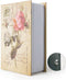 Small Sized Diversion Book Safe Storage Box, Dictionary Secret Safe Can with Security Combination Lock/Key, Diversion Book Hidden Safe (Key, Rose)...
