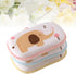 Lurrose 3PCS Baby Bath Sponge Cartoon Elephant Soft Cotton Scrubber Bath Brush Rubbing Towel for Toddler Infant (Mixed Color)...