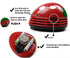 Honbay Ladybug Shaped Portable Corner Desk Vacuum Cleaner Mini Cute Vacuum Cleaner Dust Sweeper...