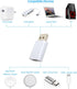 USB to USB C Adapter,USB-C Female to USB Male Adapter Compatible with Apple MagSafe Watch 7/8/9/SE/Ultra,Car,iPhone 15 14 13 12 Mini Pro Max,iPad,...