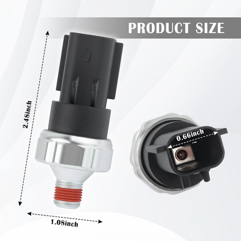 PS404 Engine Oil Pressure Switch Replacement OEM#4868672AA,5149097AA,Oil Pressure Sensor Compatible with Dodge Jeep Chrysler Ram Mitsubishi,Standa...