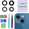 OEM Rear Back Camera Glass Lens Replacement for iPhone 13 and iphone 13 mini with Pre-Installed Adhesive and Repair Tool Kit...