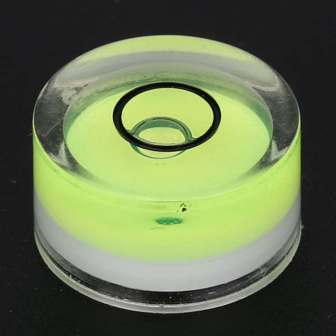 Mini Balance Bubble,5Pcs 15mm Diameter Round Bubble Level Camera Platform Water Level Measuring Tool for Scales Electronic Scales...