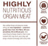 360 Pet Nutrition Freeze Dried Bison Liver Raw Single Ingredient Treats, Made in The USA, 4 Ounce (Bison Liver)...