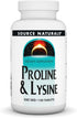 Source Naturals Proline & Lysine, 550 mg - 120 Tablets...