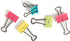 U Brands Happy Face Binder Clips, Bright Colors with Black Prongs, Office Organization Supplies, 32mm, 48 Count...