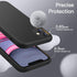 JETech Silicone Case for iPhone 11 (2019) 6.1-Inch, Silky-Soft Touch Full-Body Protective Case, Shockproof Cover with Microfiber Lining (Black)...