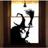 Halloween Window Decoration Giant Witch Window Posters Window Clings Halloween Spooky Cemetery Witch Wall Decals Creepy Silhouette for Halloween D...