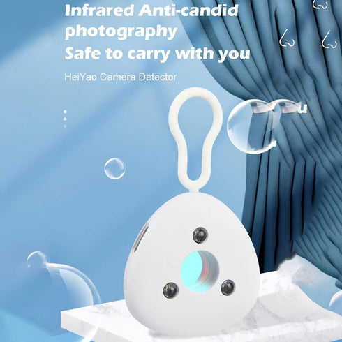 Portable Hidden Cameras Detector Prevent Privacy Breaches, Simple Design, Spot Hidden Cameras Through Lens...