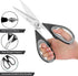 iBayam 8.5" Kitchen Scissors with Sheath, Black Kitchen Accessories, Household Appliances Home Essentials, Kitchen Gadgets Utensils, House Décor, ...