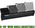 Aquarium Chiller, Fish Tank Cooling Fan System for Salt Fresh Water, 2 Variable Speed, Wide Angle Adjustable (1-Fan)...