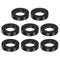 8pcs Rubber Spacer 2 Inch OD 1 Inch ID 0.4 Inch Thick Neoprene Round Anti Vibration Isolation Pads Isolator Rubber Washers Bushings for Home Cars ...