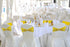 Sequin Chair Sashes Stretch Chair Bands Spandex Polyester Bows for Party Hotel Wedding Banquets Decoration -Gold 6 Pcs...