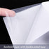 BENECREAT 18PCS A4 Size White Double Sided Tape Sheets 8.3x11.5 Strong Adhesive Tap Sheet (0.1mm) for Christmas Craft, Festival Decoration, Tumble...