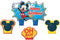 Disney "Mickey Mouse" Mini Molded Cake Candles, Birthday...