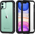 seacosmo iPhone 11 Case, Full Body Shockproof Cover with Built-in Screen Protector, Scratch Resistant/Touch Sensitive/Dust Proof, Slim Fit Bumper ...