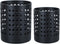 KSENDALO 2Pack Utensil Drying Rack(5.31"&4.72" High), Metal Utensil Holder Sink Silverware Holder Utensil Drying Basket for Countertop Kitchen Fla...