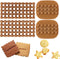 Pack of 100 Alphabet Number Letter Cookie Cutters Set Stamp Press Biscuit Fondant Decorating Baking Tools...