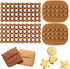 Pack of 100 Alphabet Number Letter Cookie Cutters Set Stamp Press Biscuit Fondant Decorating Baking Tools...