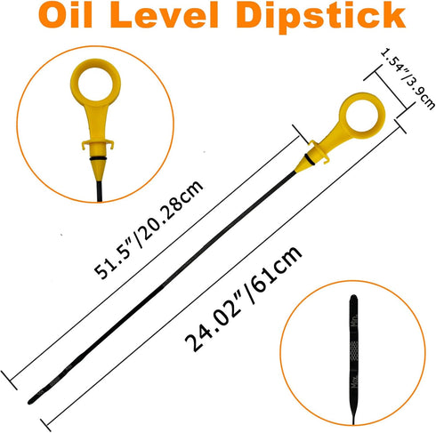 Oil Dipstick for Audi Q5 2011-2015, Passat B6 2008-2018, 2008-2013 Audi A3 Jetta, 2009-2017 A4 A5 Quattro, Audi A3 Q3, Engine Oil Level Dipstick F...
